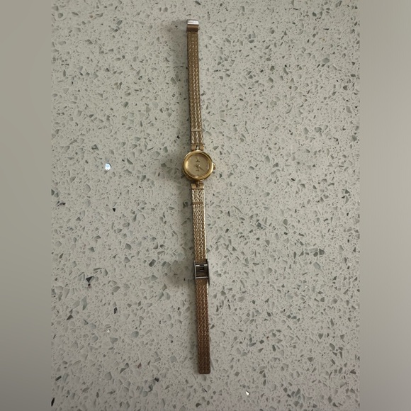 Vintage Gold Toned Lorus by Seiko Cocktail Watch Stainless Steel Back 1960's - Picture 3 of 11